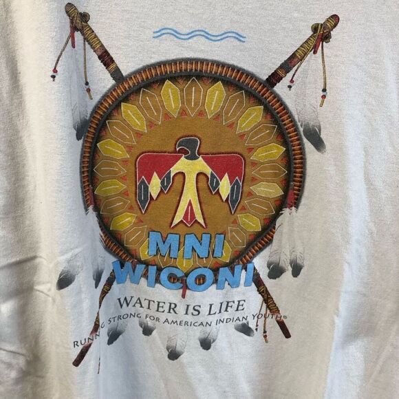 Delta Pro Weight Mni Wiconi Water is Life T-Shirt Size Large (L) - Picture 5 of 5
